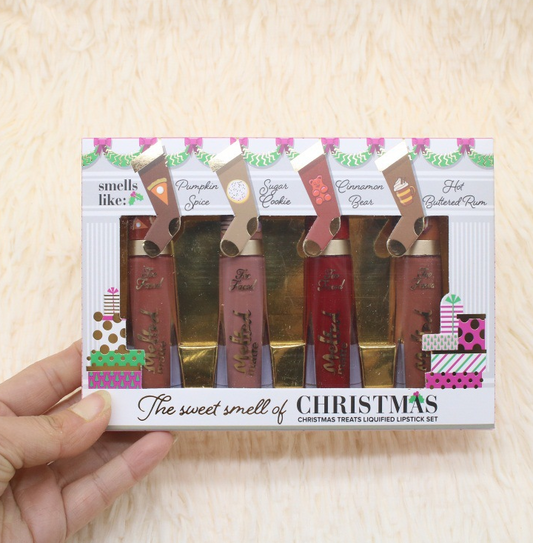 Set de Brillo Labial Mate Antiadherente