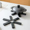 Posafuentes Plegable Antideslizante y Resistente al Calor para Cocina