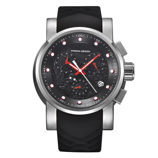 Reloj Deportivo de Silicona para Hombre con Calendario y Funciones Outdoor - Image 2
