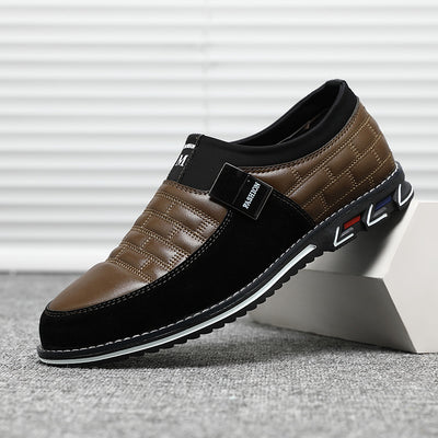 Zapatos de Cuero Estilo Business Casual Coreano para Hombre - Image 9