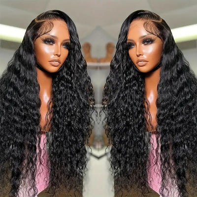 Peluca Afro Rizos Voluminosos con Encaje - Tubo Enrollado Pequeño - Image 2