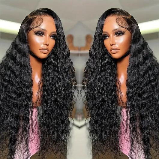 Peluca Afro Rizos Voluminosos con Encaje - Tubo Enrollado Pequeño - Image 2