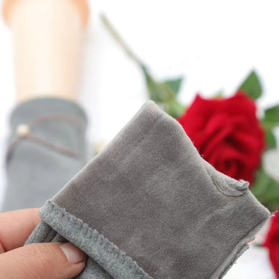 Guantes de Gamuza Aterciopelada para Mujer - Abrigo Otoño Invierno - Image 8