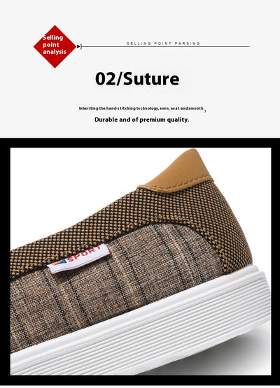 Zapatos Casuales de Lona Transpirables para Hombre - Image 22
