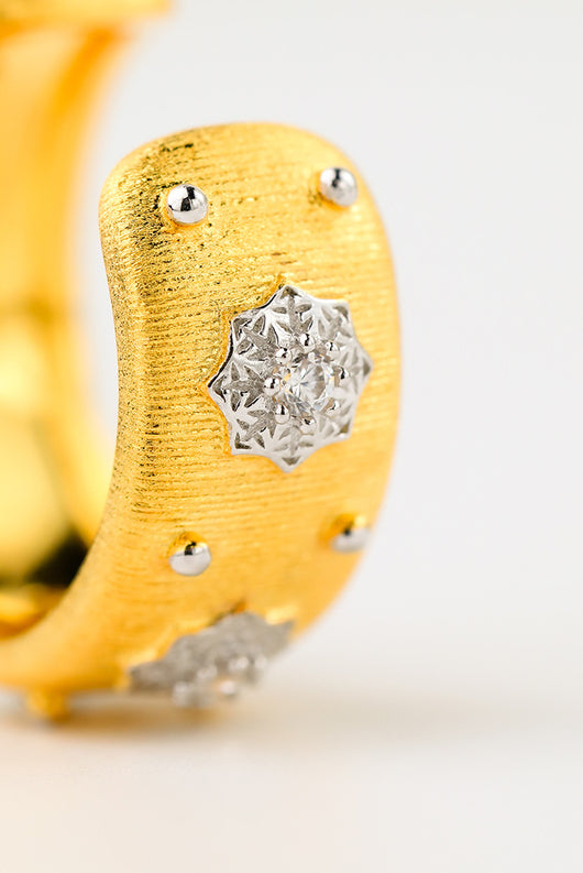 Anillo Elegante Chapado en Oro con Circón Incrustado - Image 11