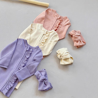 Pijama Enterizo para Bebé Niña - Romper Cómodo para Casa - Image 4