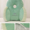 Green Synthetic Rabbit Fur 52 x 55 cm