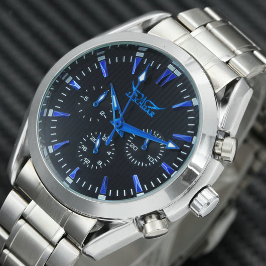 Reloj Mecánico Automático Acero Inoxidable con Tres Esferas - Estilo Clásico