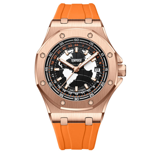 Reloj Mecánico Automático para Hombre con Esfera Calada - Image 6
