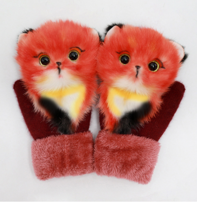Manoplas Cálidas con Diseño de Animales para Otoño e Invierno - Image 19