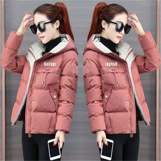 Abrigo de Plumón y Algodón para Invierno - Chaqueta Suelta y Cálida para Mujer - Image 9