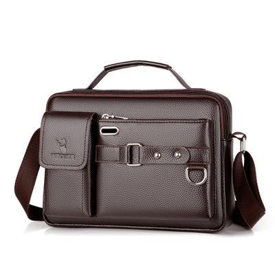 Bolso Bandolera Casual para Hombre con Diseño Oblicuo - Image 19