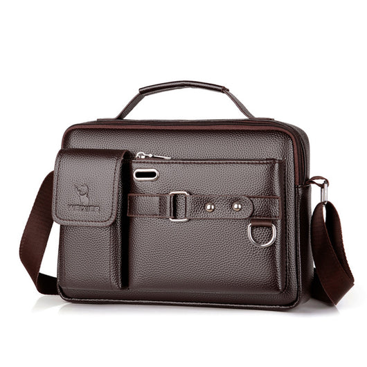 Bolso Bandolera Casual para Hombre con Diseño Oblicuo - Image 19