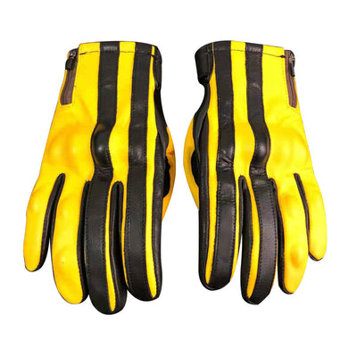 Guantes de Motocicleta con Protección de Cáscara de Piel de Oveja para Hombre - Image 3