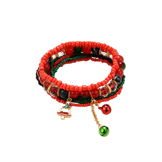 Pulsera Tejida de Moda con Detalles en Contraste para Mujer - Image 7