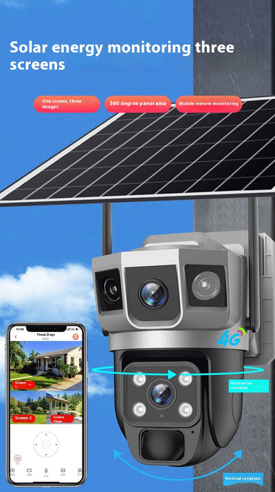 Cámara de Seguridad HD V380 para Exterior - Bajo Consumo de Energía - Image 9