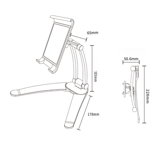 Soporte Ajustable de Aluminio para Tablet - Image 30