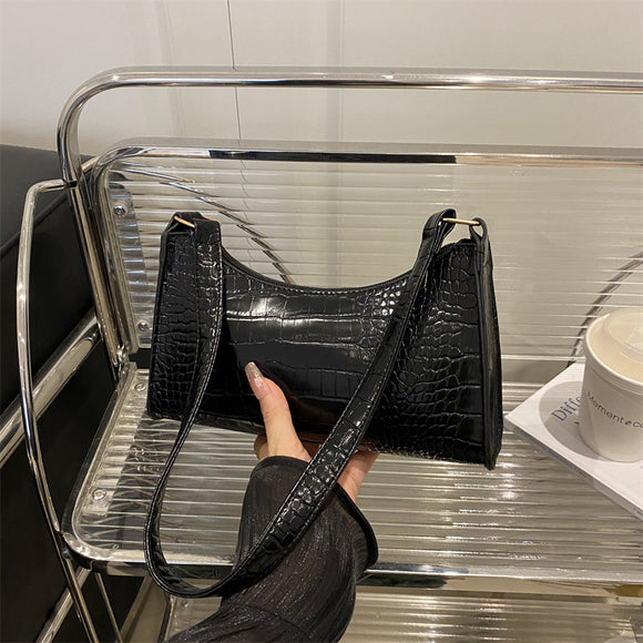 Bolso Tote Minimalista de Estilo Francés con Textura
