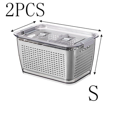 Caja Organizadora de Conservación para Refrigerador de Gran Capacidad - Image 12