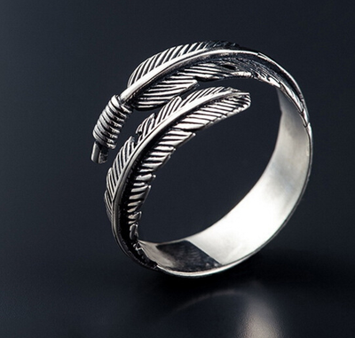Anillo de Pluma Vintage - Image 5
