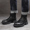Botas Altas de Trabajo Estilo Británico para Hombre
