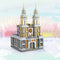 Maqueta del Castillo Saint Hetang - Puzzle 3D de Alta Dificultad
