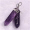 Natural Stone Hexagonal Prism Pendant 10