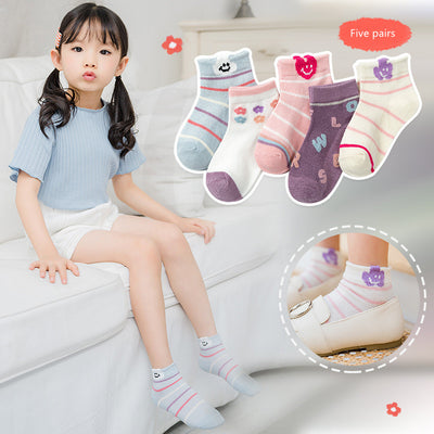 Calcetines de Algodón Transpirable para Bebé - Comodidad de Verano - Image 20