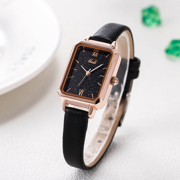 Reloj Cuarzo Vintage Cuadrado GEDI