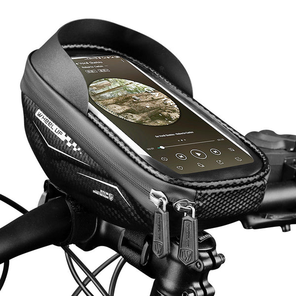 Bolsa Frontal para Bicicleta con Pantalla Táctil para Teléfono