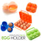 Contenedor Portátil para Huevos - Organizador Resistente para Camping, Picnic y Asados