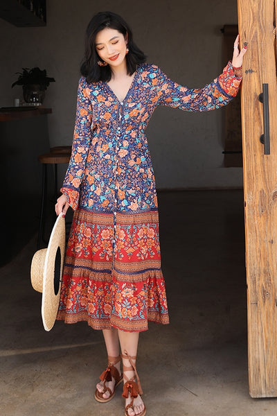 Falda Larga Estampado Familiar - Image 6