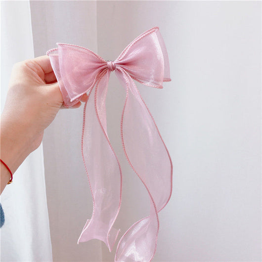 Moño Infantil Vintage con Cintas, Accesorios para el Cabello - Image 9