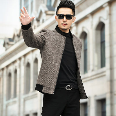 Chaqueta de Lana para Hombre Otoño e Invierno - Image 4