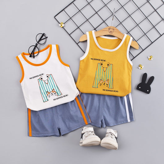 Conjunto de Chaleco Veraniego para Niños