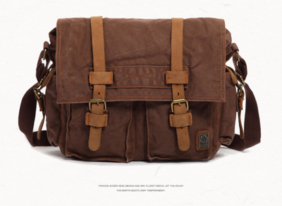 Bolsa de Lona para Hombre con Correa de Hombro - Image 33