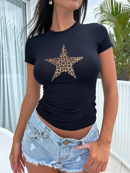 Blusa Estampado Leopardo con Cintura Ajustada - Image 25