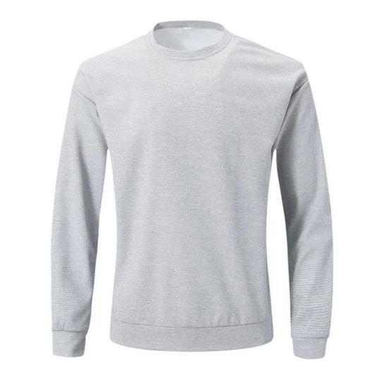 Suéter Pullover Cuello Redondo Manga Larga para Hombre - Image 8