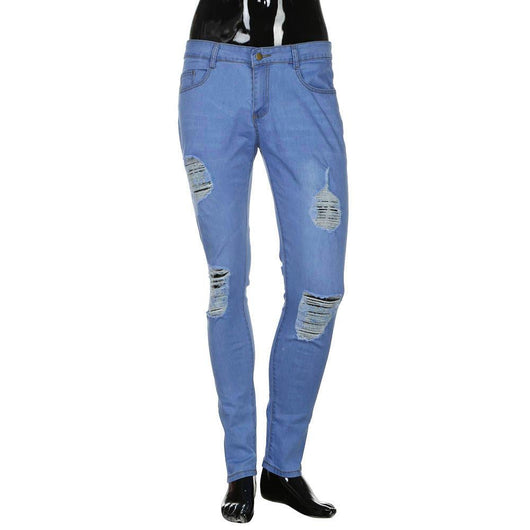 Jeans Skinny Biker Rotos con Elasticidad - Image 2