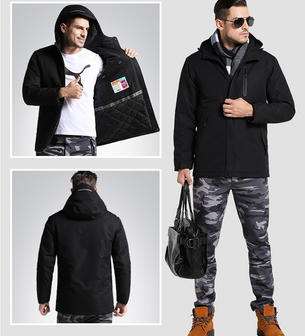 Chaqueta Térmica Inteligente con Carga USB
