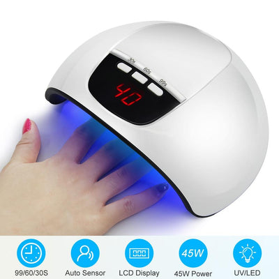 Lámpara Secadora de Uñas Inteligente 54W con Sensor Automático - Image 3