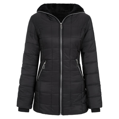 Chaqueta de Algodón Cálida con Capucha y Mangas Largas - Image 3