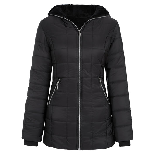 Chaqueta de Algodón Cálida con Capucha y Mangas Largas - Image 3