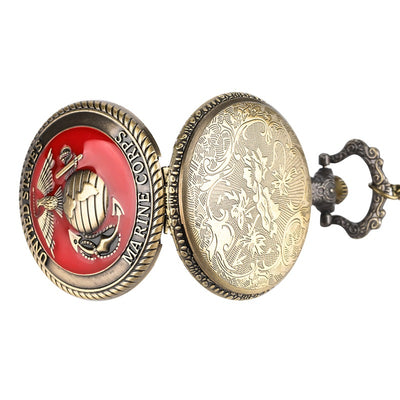 Reloj Collar Colgante Conmemorativo Rojo Elegante - Image 4