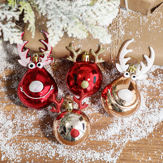 Bolas Navideñas Colgantes de Plástico para Techo - Image 13