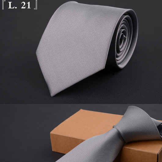 Corbata Ejecutiva Premium 8cm - Diseño Clásico Negro, Rojo y Azul - Image 25