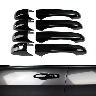 Manijas de Puerta de Auto Negro Brillante - Accesorios de Decoración - Image 4