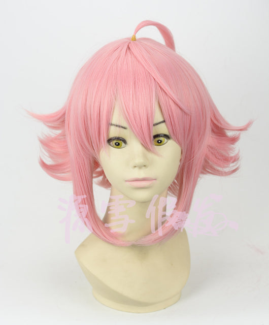 Peluca de Cosplay Rosa Voluminosa Invertida - Image 3