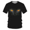 Playera Estampada Digital con Gato Adorable para Hombre