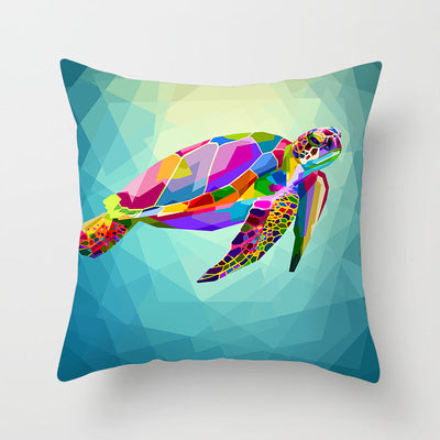 Funda de Almohada Cuadrada con Animales Estilo Nórdico - Image 9